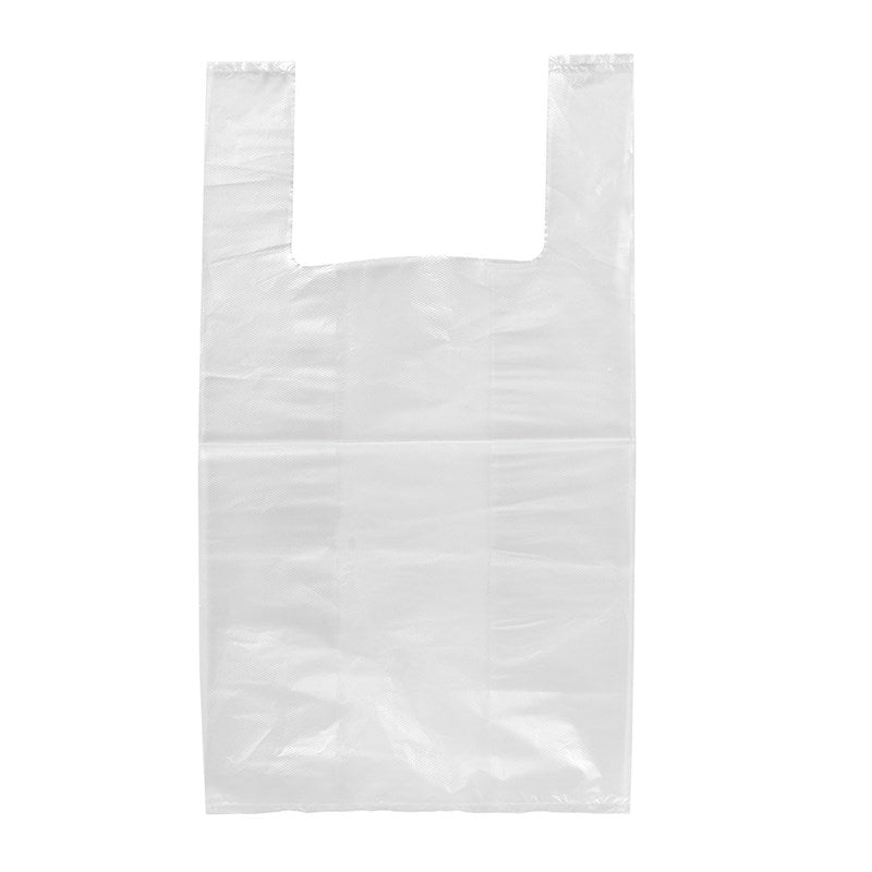 Large White Reusable Singlet Bag - Zeropac