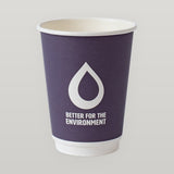 12oz Double Wall Coffee Cup Aqueous