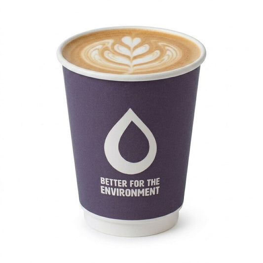 16oz Double Wall Coffee Cup Aqueous