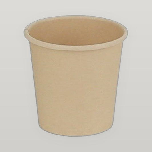 4oz Single Wall Coffee Cup Aqueous