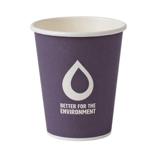 6oz Single Wall Coffee Cup Aqueous