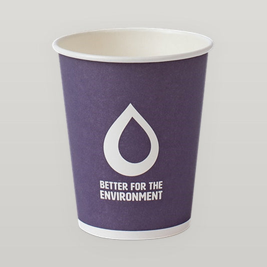 6oz Single Wall Coffee Cup Aqueous