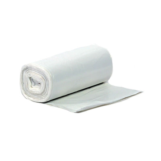18 Litre Kitchen Tidy White Bin Liner Roll - Zeropac