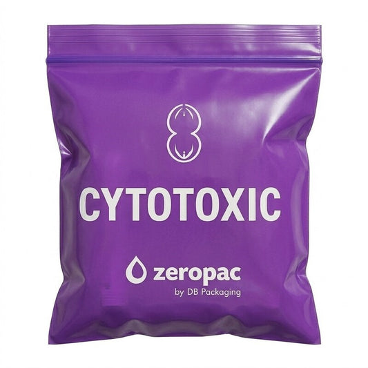 Cytotoxic Ziplock Bag 400 x 400 mm