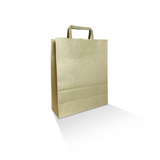 Brown Kraft Bag/Flat Paper Handle/Extra Small