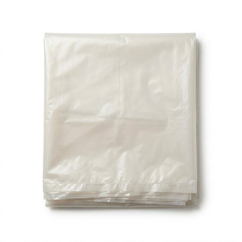 Zeropac 54 Litre Natural Bin Liner, HDPE