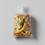 Dissolvable 80 Litre Bin Liner lined with food waste