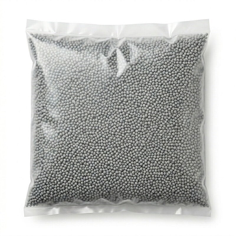 Zeropac HDPE Plastic Bag 910x610mm filled with protective plastic pellets