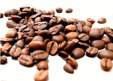 Roasted coffee beans packaged in Zeropac Metallised Hydropol barrier