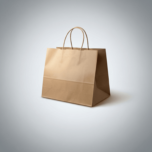 Paper Bag Twisted Handle Takeaway Medium - Zeropac