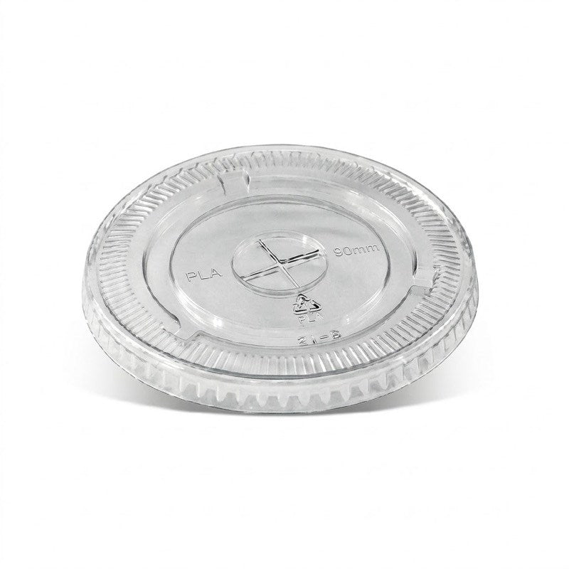 Zeropac 90mm PET cold cup lid