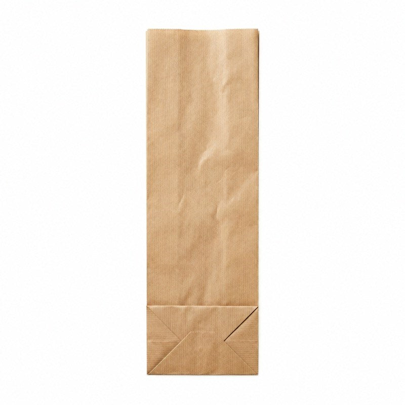 Zeropac Single Bottle Brown Paper Bag, kraft paper