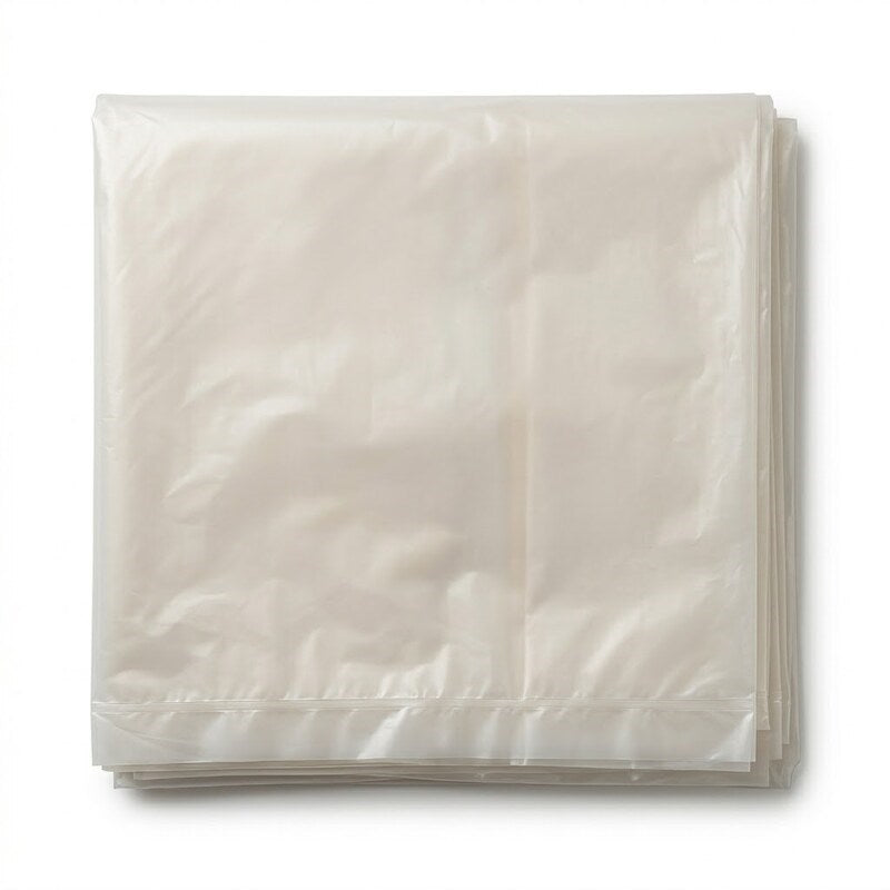 Zeropac 120 litre natural HDPE wheelie bin liner
