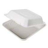 White 9" X 9" Clamshell