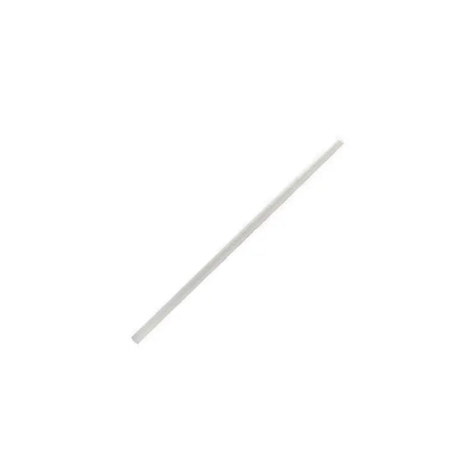 White Cocktail Straw-Zeropac